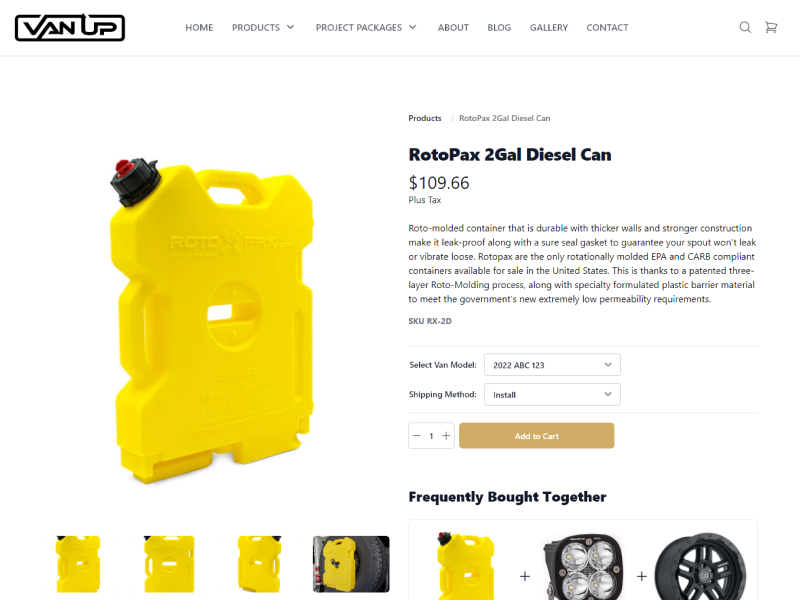 La Mesa RV & Van Up Detail 1